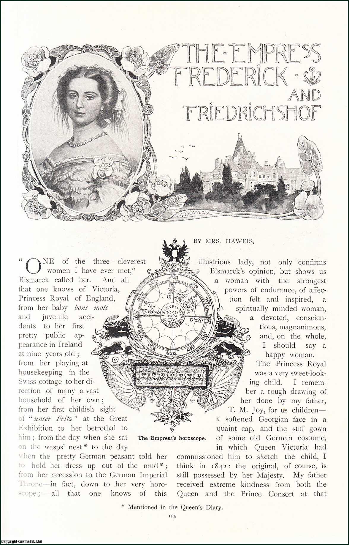 M.E. Haweis - The Empress Frederick & Friedrichshof. An original article from the Lady's Realm 1896.