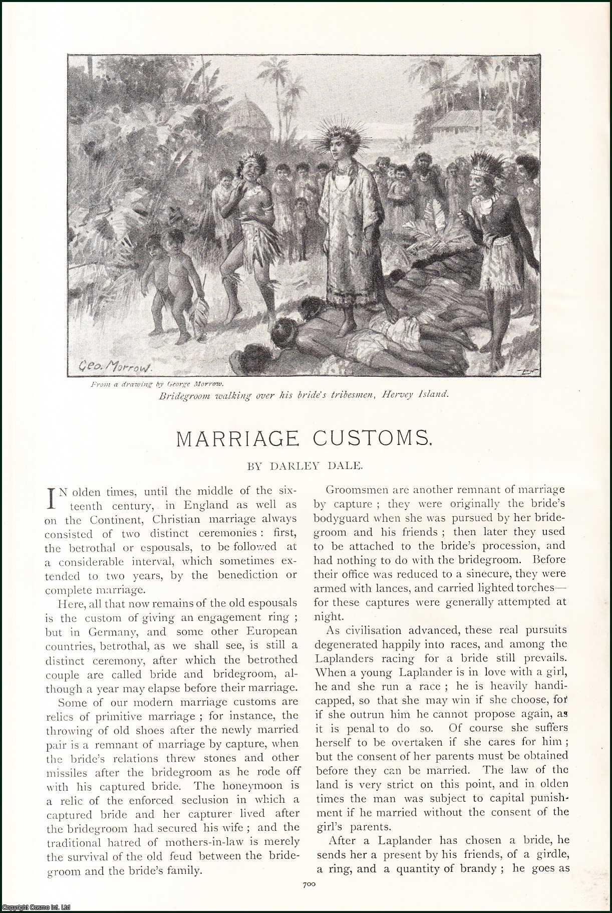 Darley Dale - Marriage Customs. An original article from the Lady's Realm 1897.