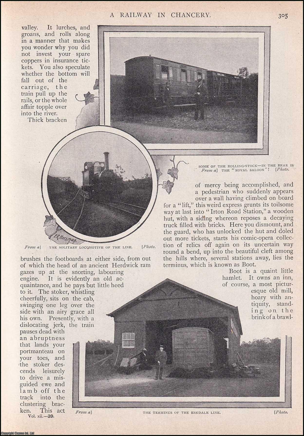 Miss Mary C. Fair - A Railway in Chancery, Cumberland. An uncommon original article from the Wide World Magazine, 1903.