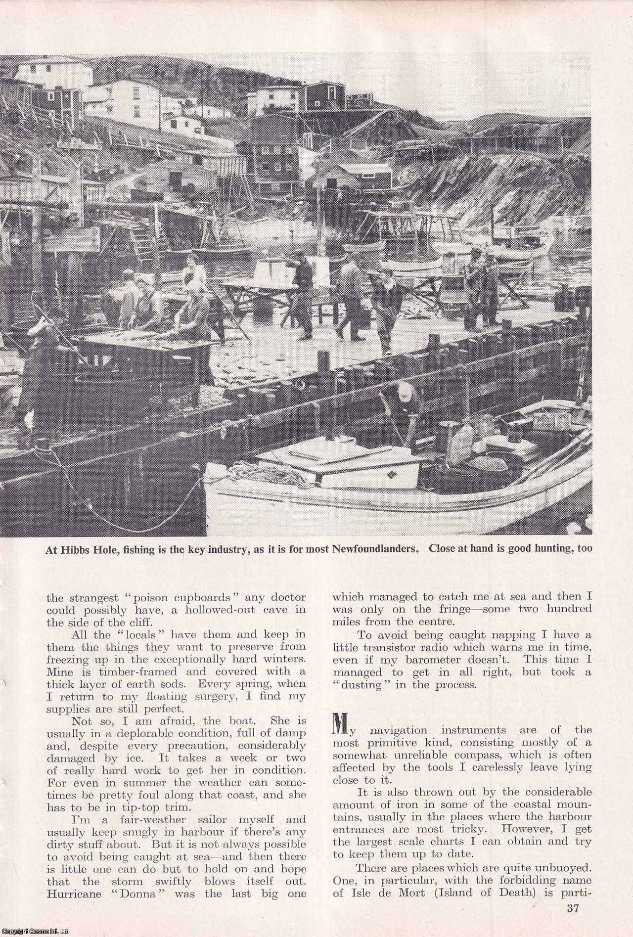 CANADA - Duel with a Hurricane : sailing in Newfoundland, by A.O. Foster An uncommon original article from the Wide World Magazine, 1964.