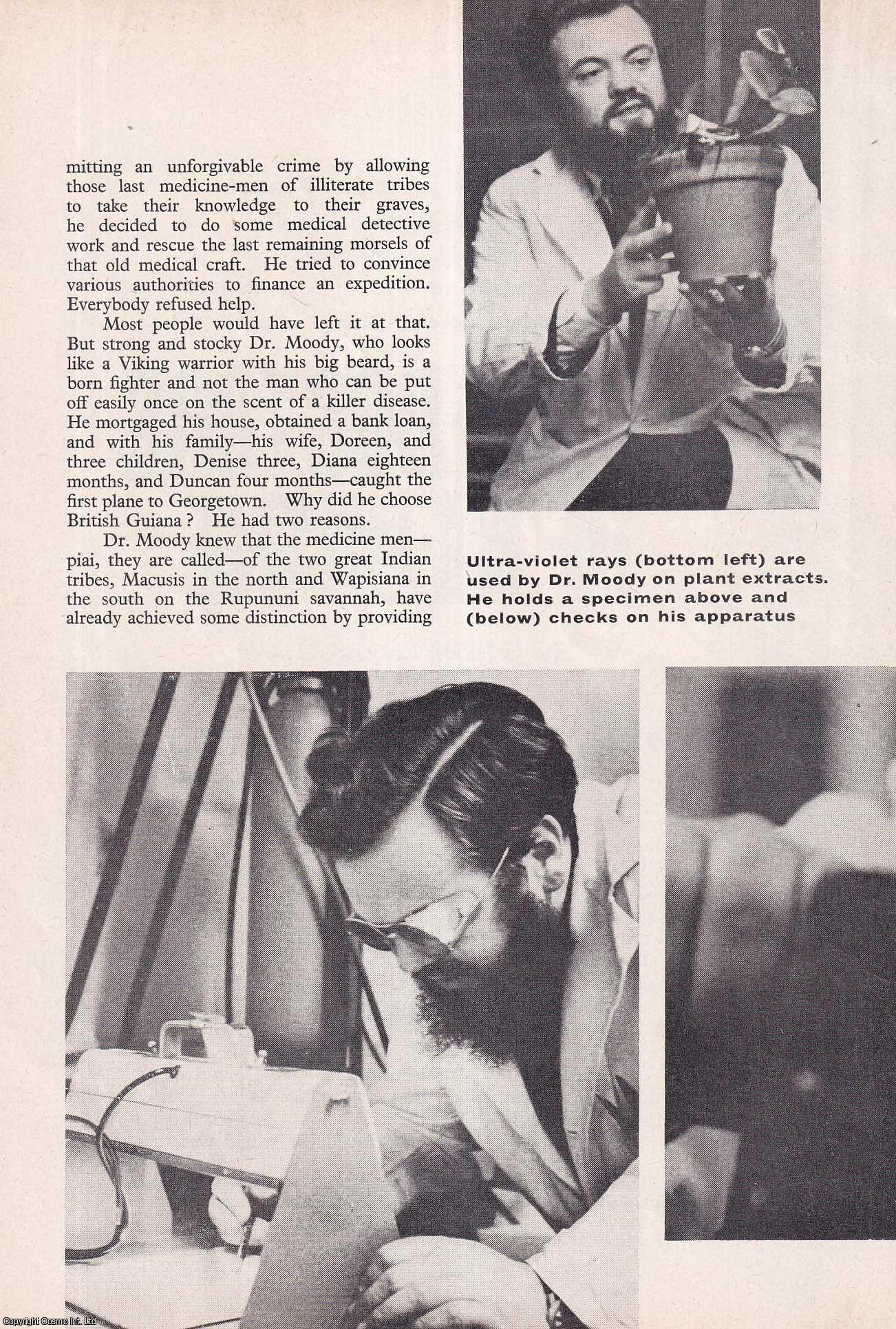 THE LEAGUE OF COLOURED PEOPLES FOUNDER - Witch-Doctors of Medicine, Harold Moody. By Stephen Barlay. An uncommon original article from the Wide World Magazine, 1965.