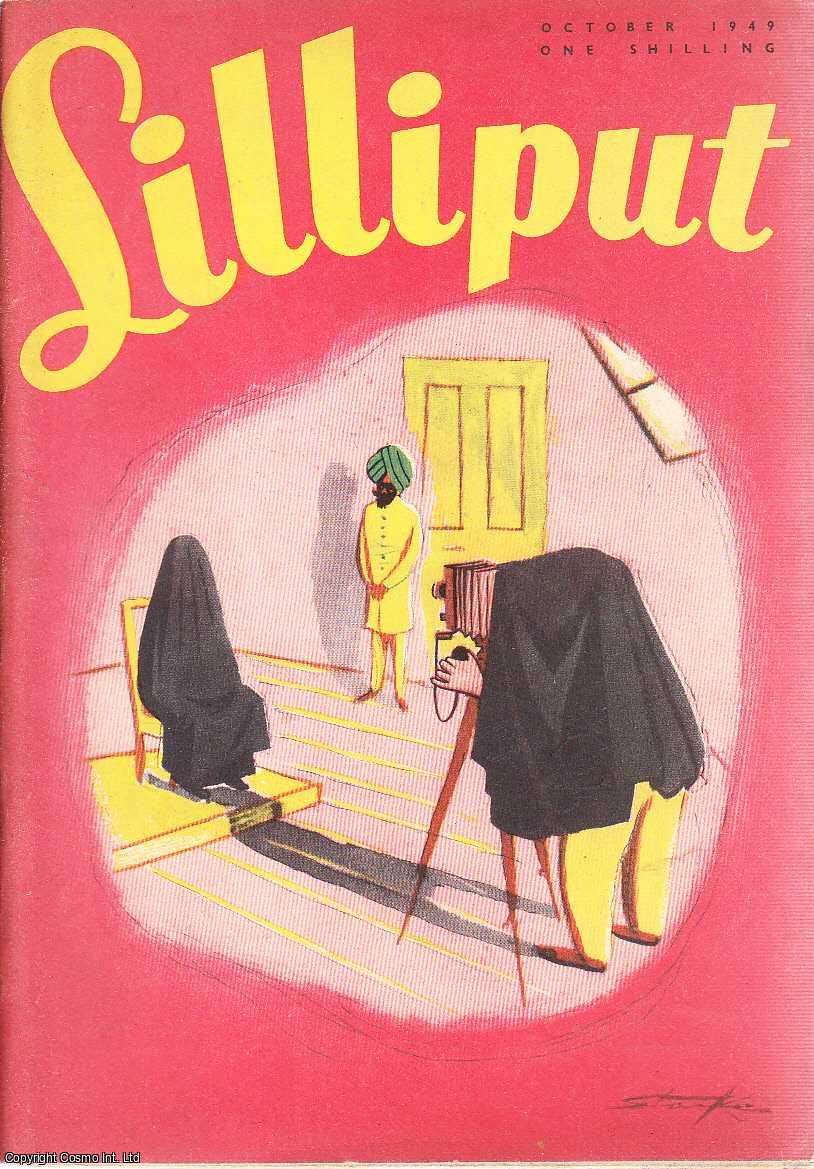 Lilliput - Lilliput Magazine. October 1949. Vol.25 no.4 Issue no.148. Photographs by F.S. Smythe, coloured illustrations by Anthony Gilbert, Honor Tracy article, and other pieces.