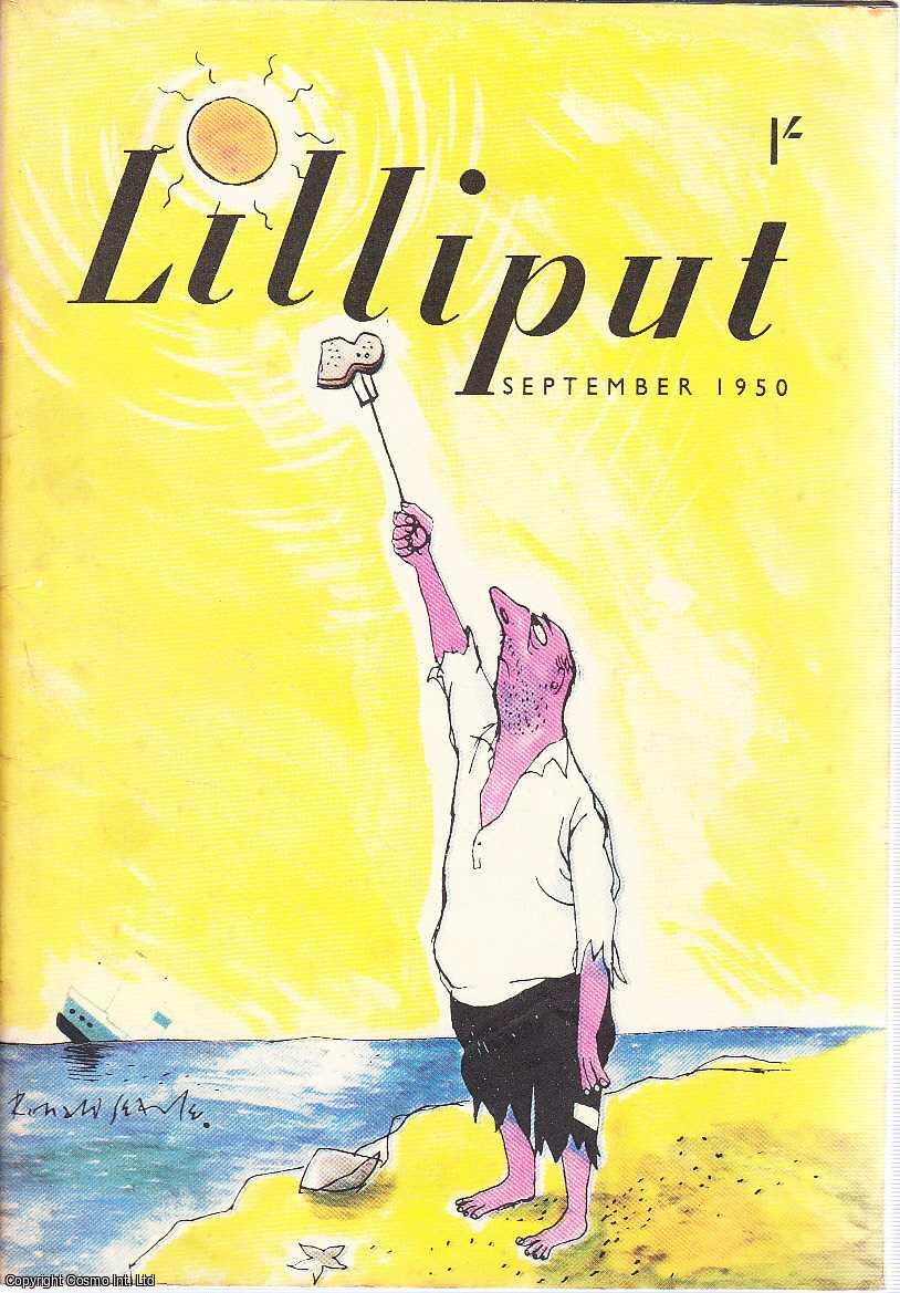 Lilliput - Lilliput Magazine. September 1950. Vol.27 no.3 Issue no.159. Wolf Mankowitz story, Brassai photographs, Steinberg photographs, and other pieces.