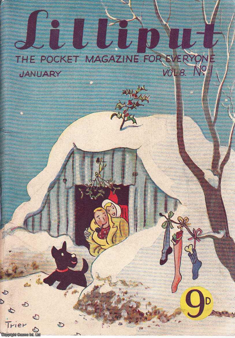 Lilliput - Lilliput Magazine. January 1941. Vol.8 no.1 Issue no.43. V.S. Pritchett story, George Cartwright article, J.B. Morten article, and other pieces.
