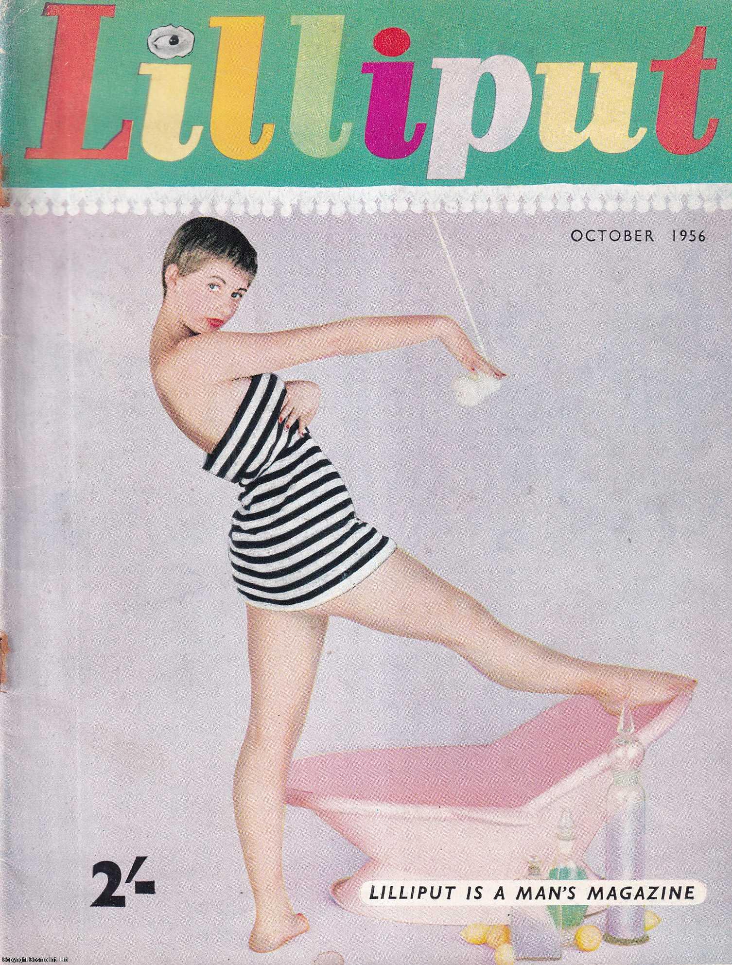 Lilliput - Lilliput Magazine. October 1956. Vol.39 no.4 Issue no.232. Robert Roslyn story, Judi Boutin photographs, Richard Bissell article, and other pieces.