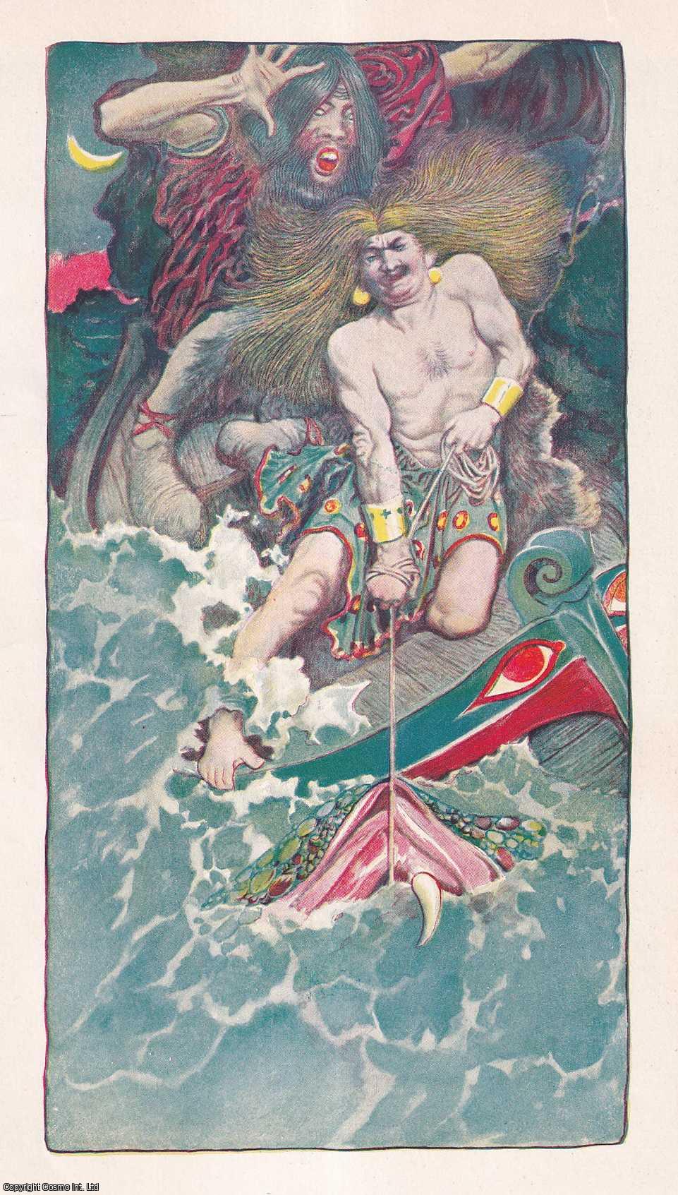 FOLKLORE - North-Folk Legends of the Sea. Illustrated in colour by Howard Pyle. An original article from the Harper's Monthly Magazine, 1902.