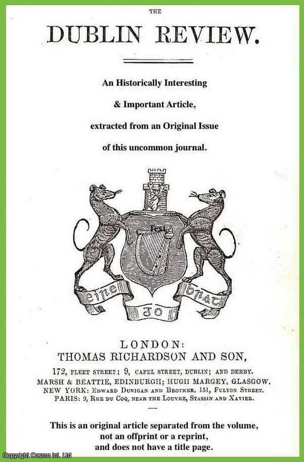 Paul Bottalla - Reply to Mr. Renouf by Father Bottalla. No.2; orthodoxy of Pope Honorius I. A rare article from the Dublin Review, 1872.