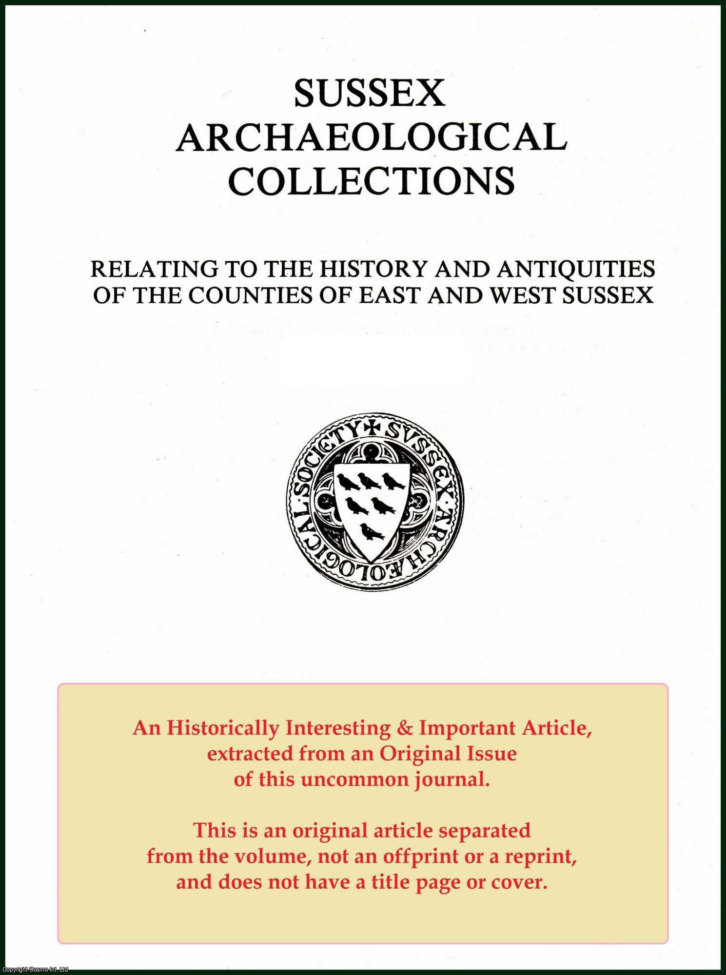 William Hudson - A Commission to Arm and Array The Clergy in 1400. An original article from the Journal of the Sussex Archaeological Society, 1908.