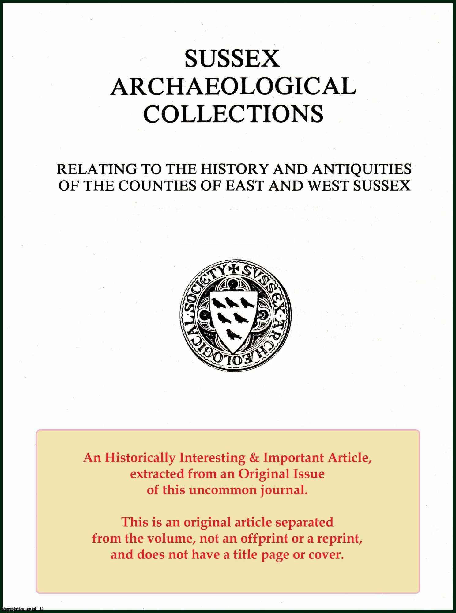 C. E. Brent - Rural Employment and Population in Sussex between 1550 and 1640. An original article from the Journal of the Sussex Archaeological Society, 1977.