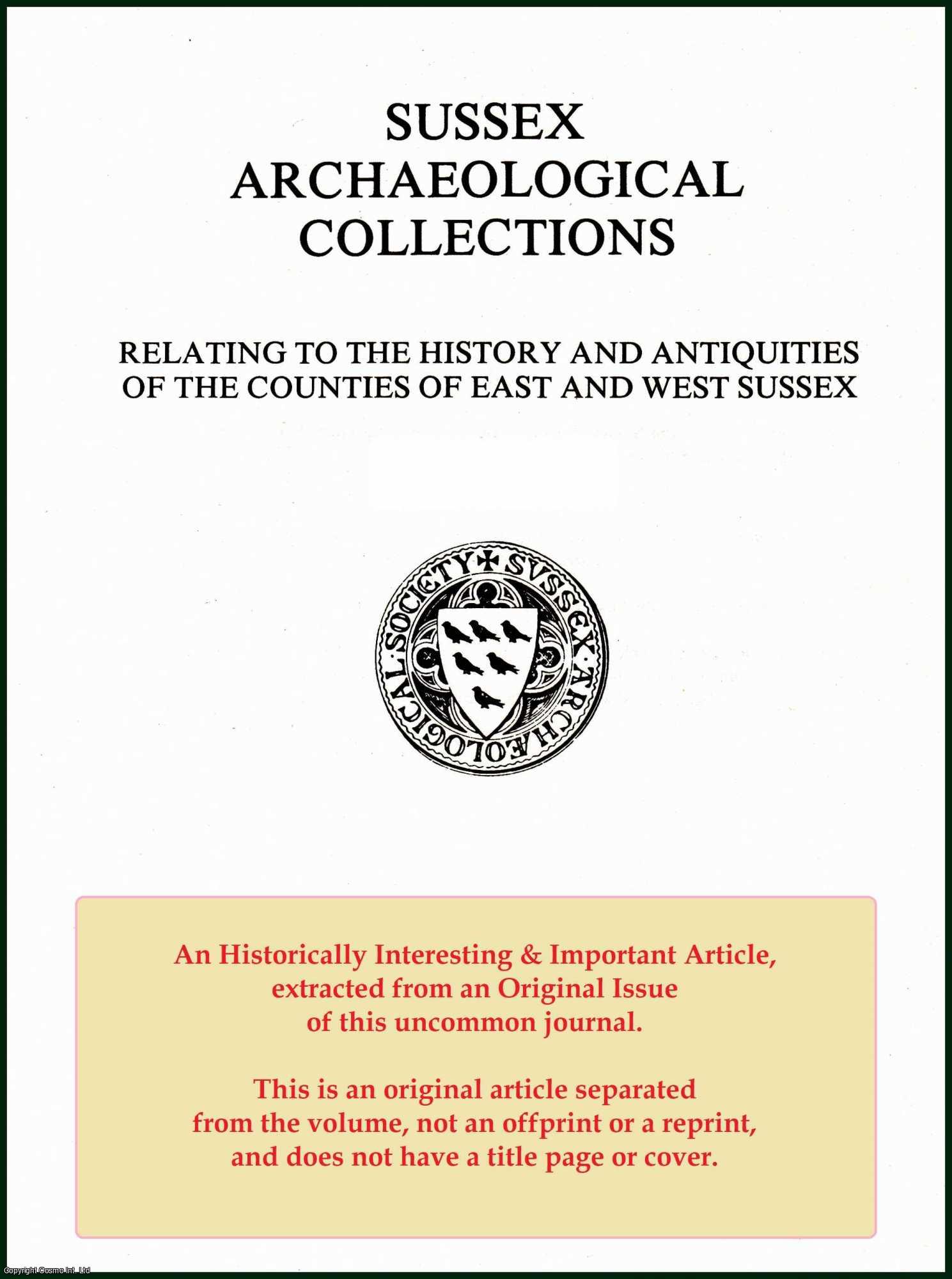 R. T. Mason - Single-Aisled Halls in Sussex. An original article from the Journal of the Sussex Archaeological Society, 1977.