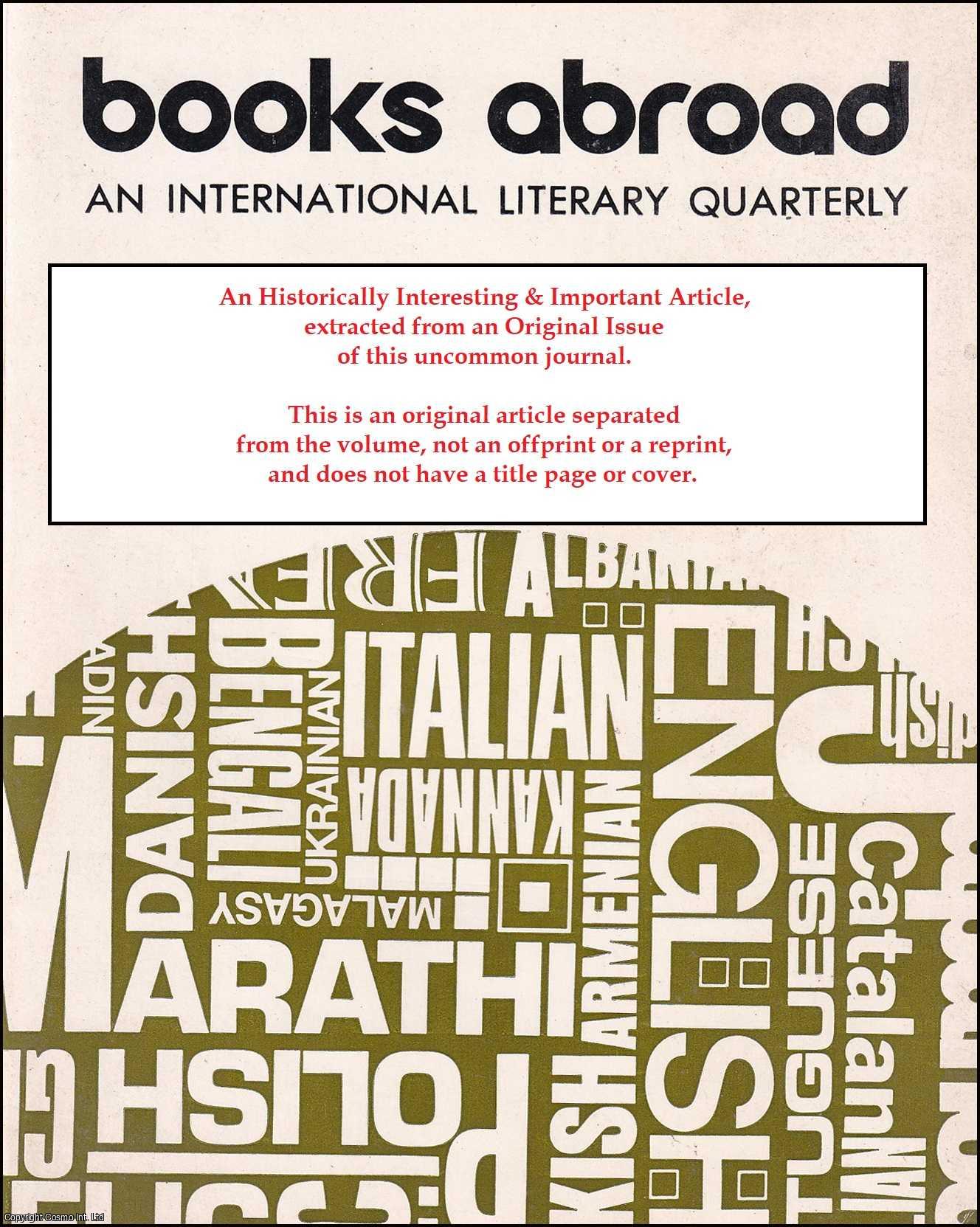Ling Chung Odell - The Traditional Past in Modern Chinese Literature. An original article from Books Abroad, 1973.