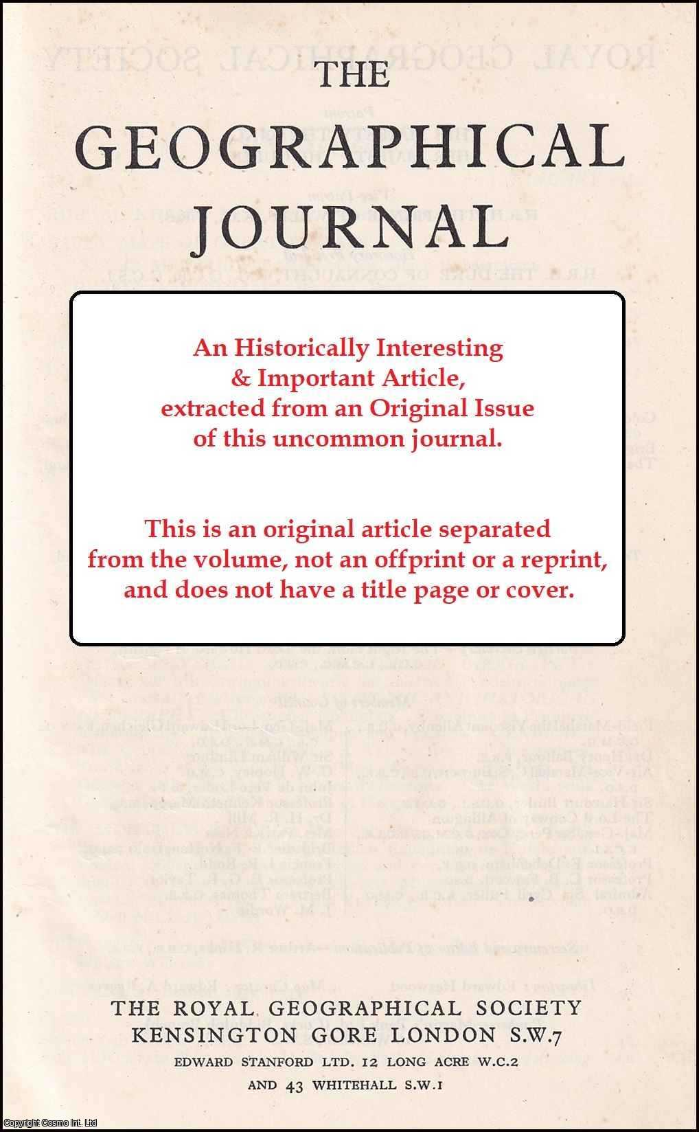 D. Brunt - Climatic Cycles. An original article from the Geographical Journal, 1937.