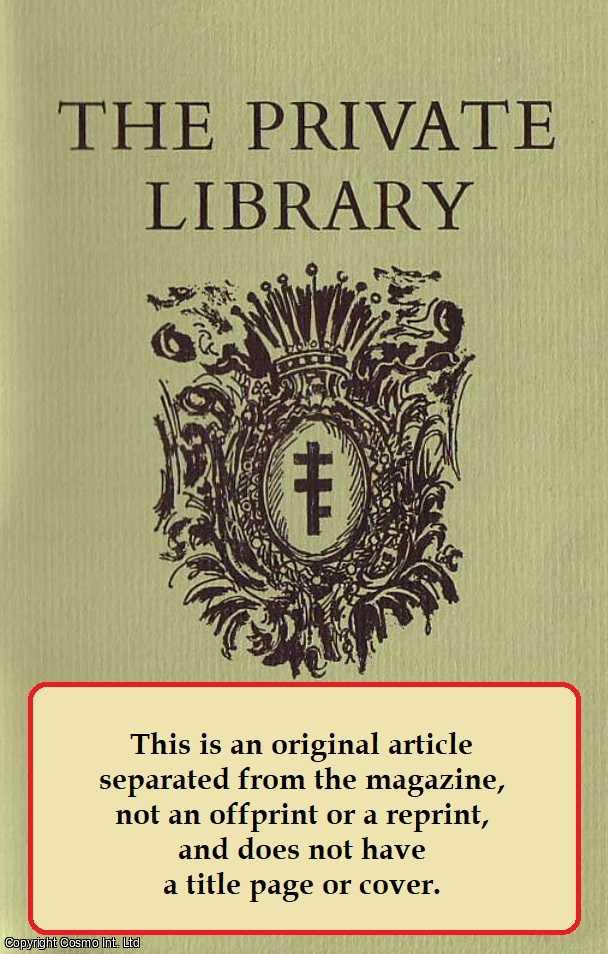 David J. Hall - The King Penguin Series. An original article from The Private Library Journal, 1977.