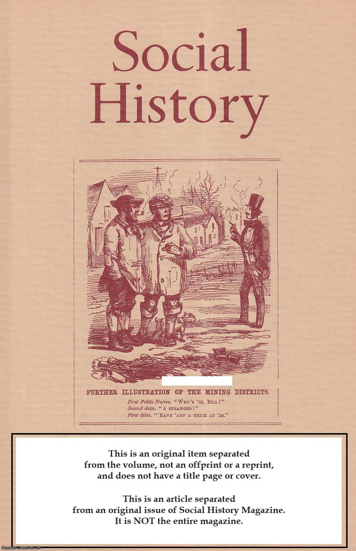 Judith Spicksley - The Social and Cultural History of Early Modern England: New Approaches and Interpretations University of East Anglia, 24 April 2002. An original article from the Social History Journal, 2003.