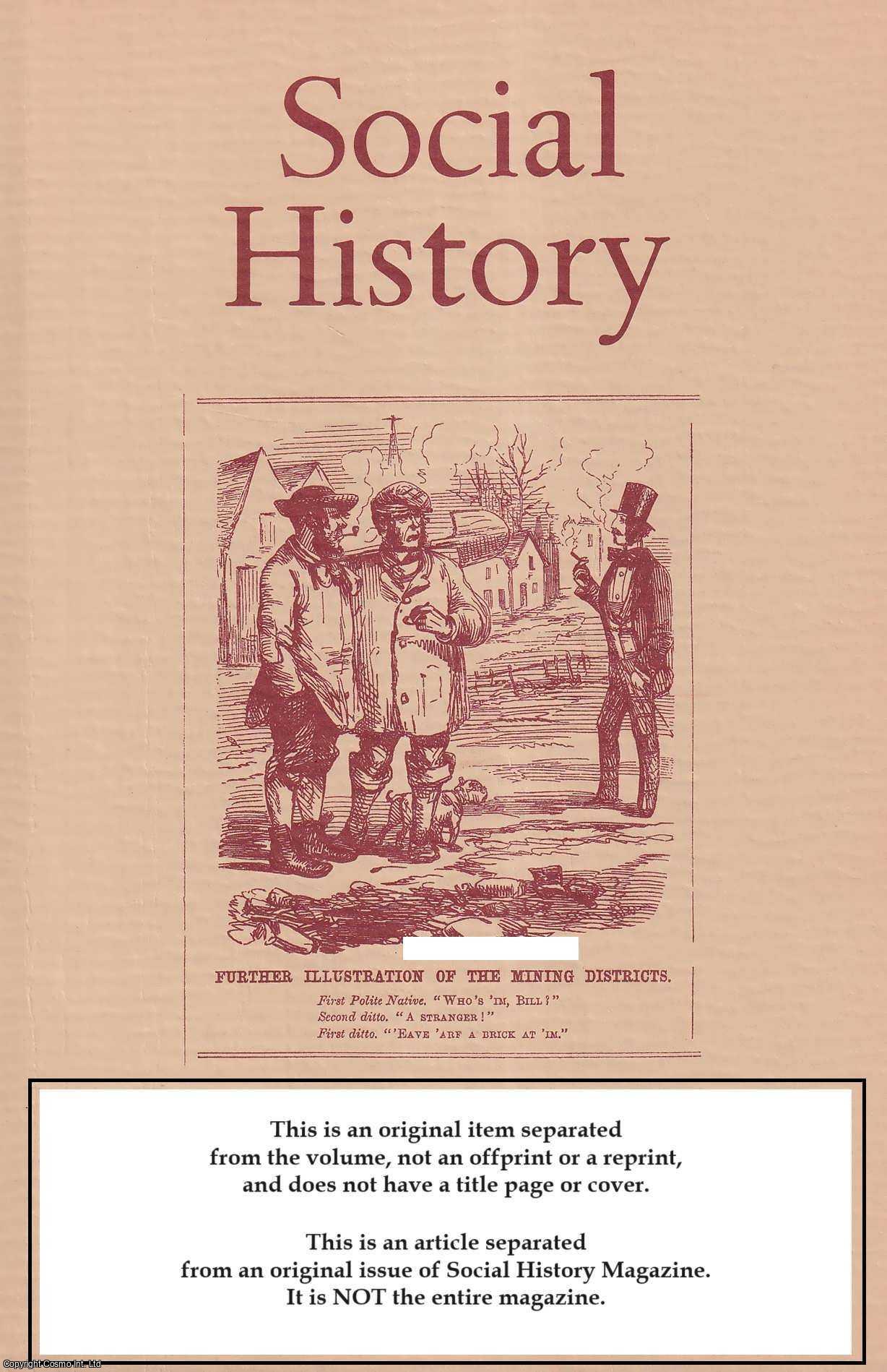 Michael Quinlan and Miles Goodwin - Combating The Tyranny of Flexibility: Shop Assistants and The Struggle to Regulate Closing Hours in The Australian Colony of Victoria, 1880-1900. An original article from the Social History Journal, 2005.