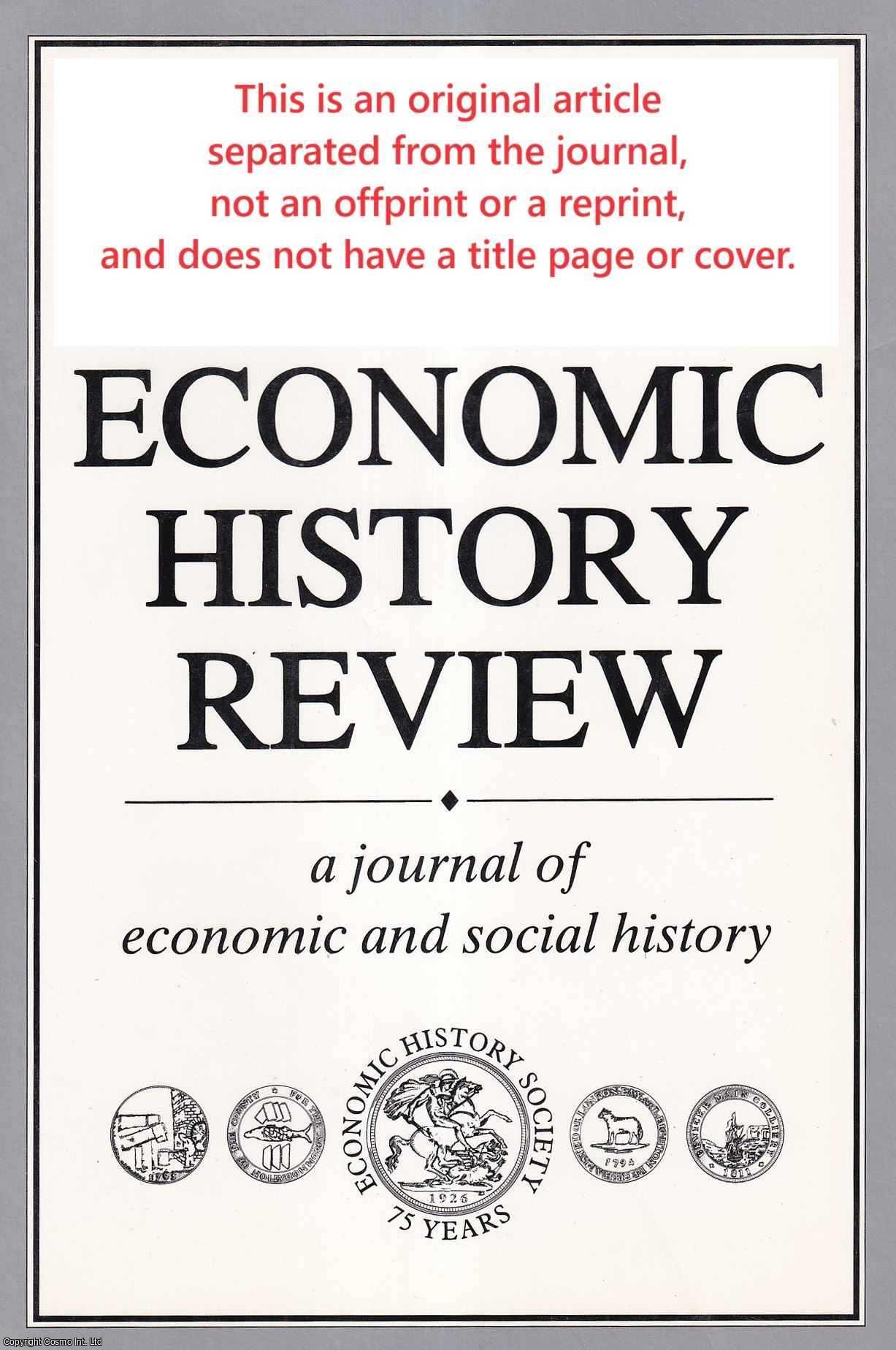 Frank Geary and Tom Stark - Trends in Real Wages During The Industrial Revolution: A View from Across The Irish Sea. An original article from the Economic History Review, 2004.