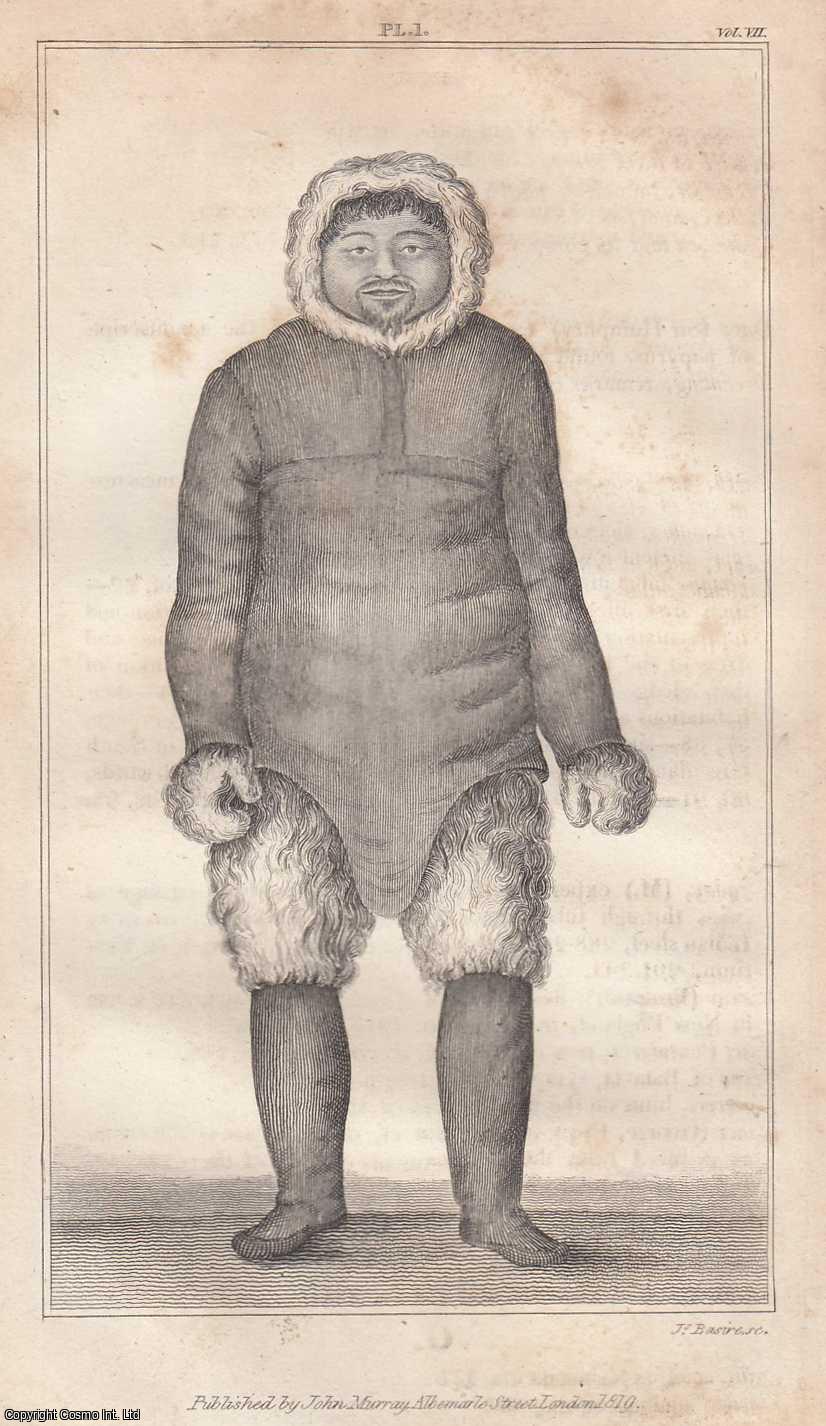 ESKIMOS - An Account of The Esquimaux (Eskimo), who Inhabit The West Coast of Greenland, above The Latitude 76 degrees; in a Letter to The Editor from Captain Edward Sabine. An uncommon original article from the Journal of Science and the Arts, edited by the Royal Institution of Great Britain, 1819.