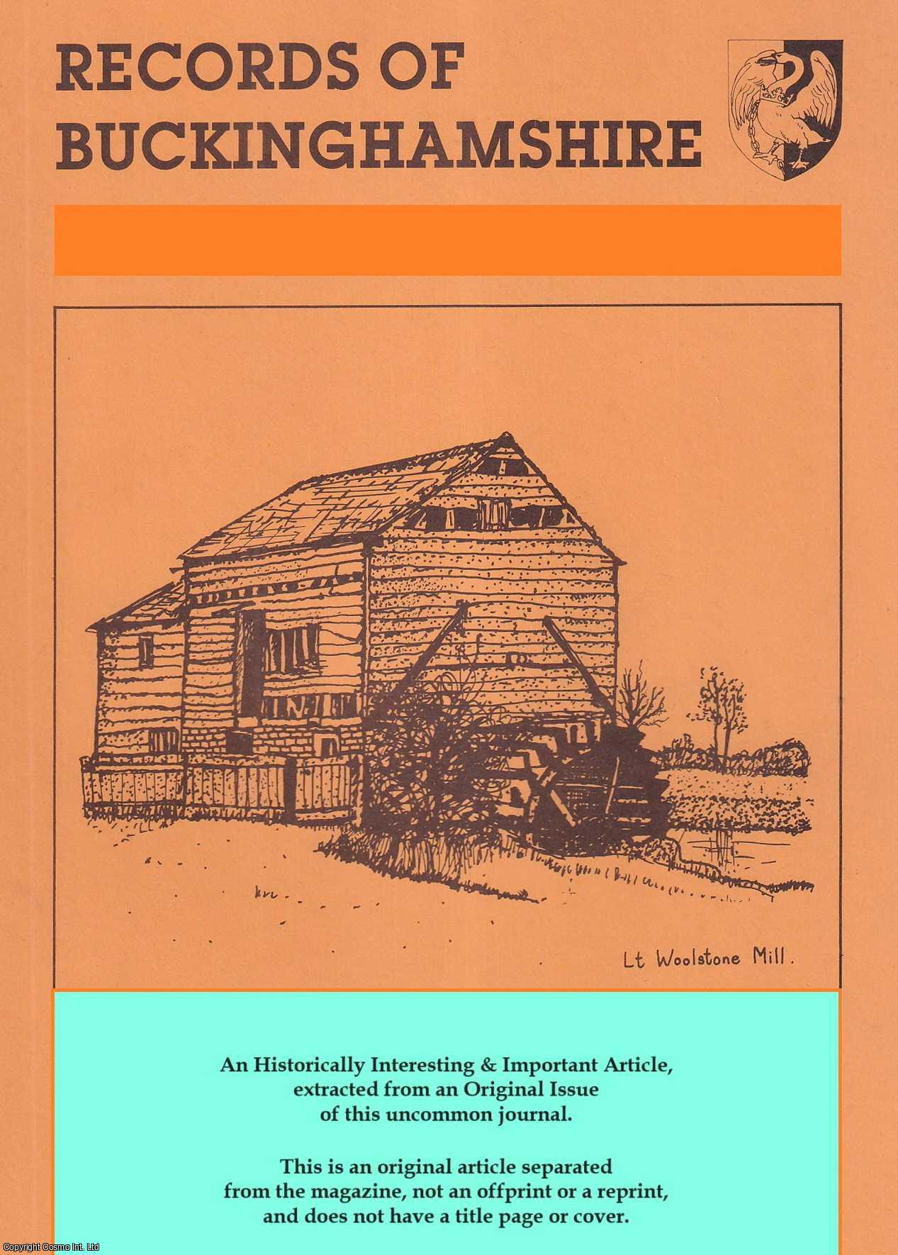 Philip Carstairs - An Archaeological Study of The Dorney Area. An original article from The Records of Buckinghamshire, 1986.