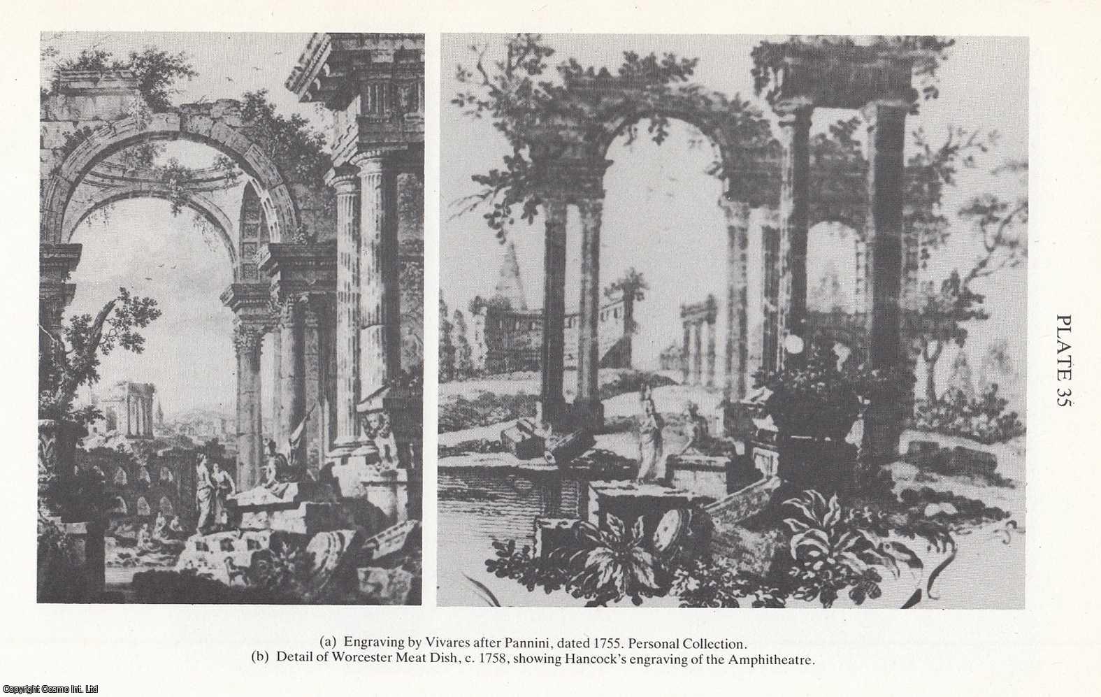 Joseph M. Handley - Robert Hancock and G. P. Pannini. An original article from the English Ceramic Circle, 1982.