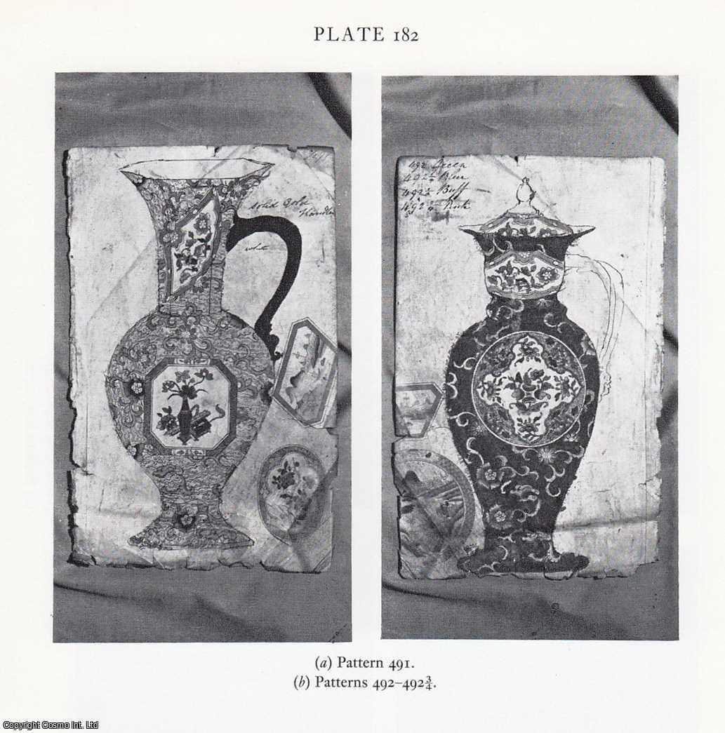 Reginald Haggar - C. J. Mason, Pattern Books and Documents. An original article from the English Ceramic Circle, 1975.