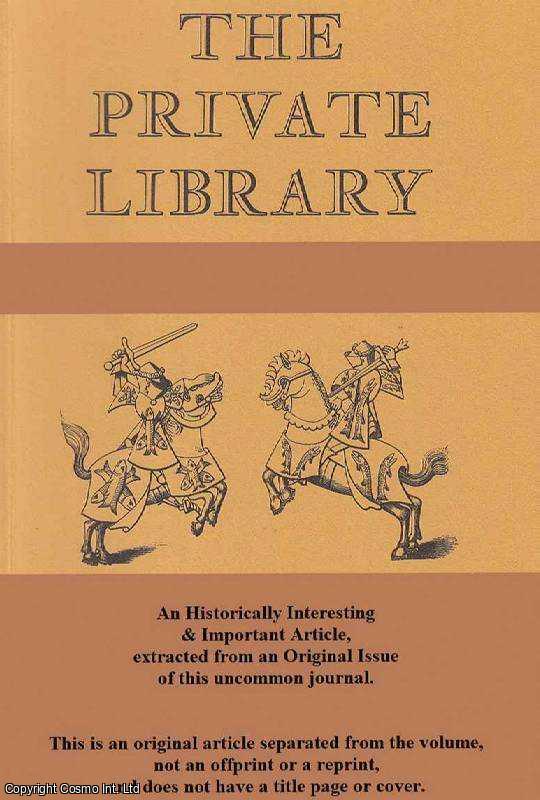Rigby Graham - John Minton as a Book Illustrator. An original article from The Private Library Journal, 1968.