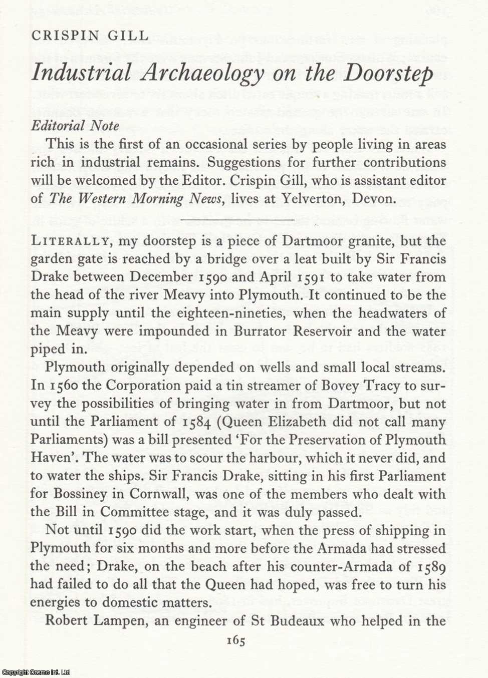 Crispin Gill - Industrial Archaeology on The Doorstep. An original article from the Journal of Industrial Archaeology, 1966.