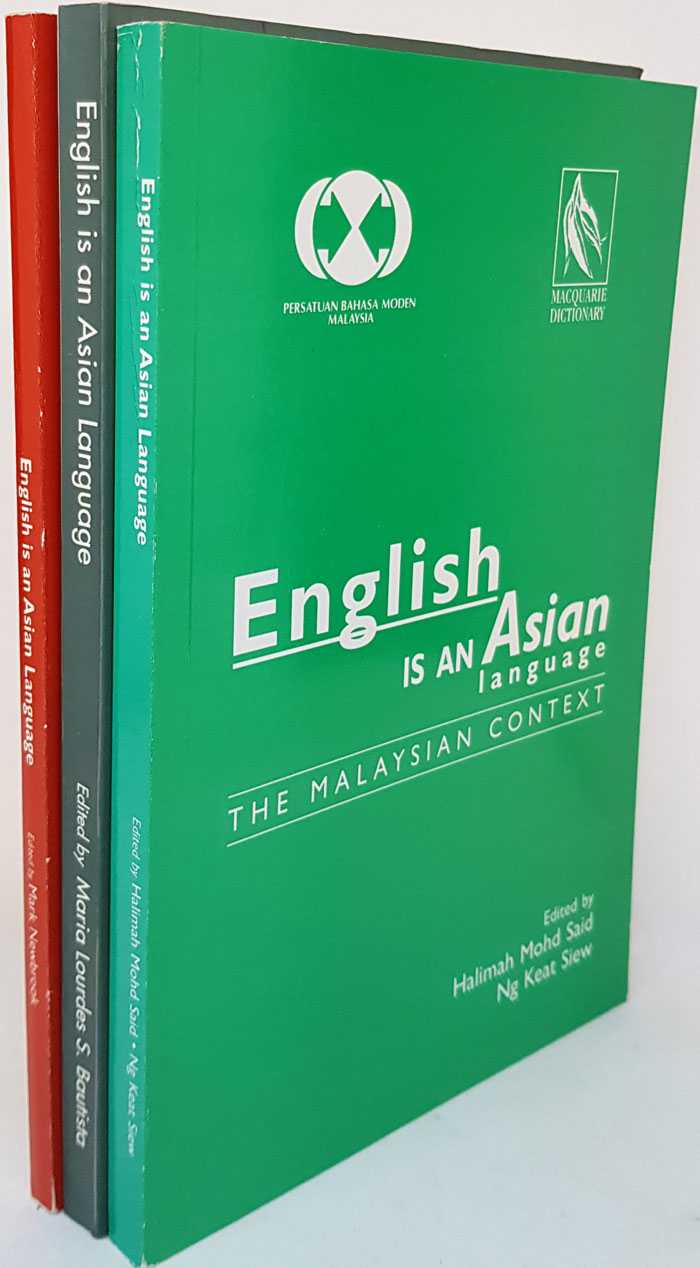 Halimah Mohd Said; Ng Keat Siew; Mark Newbrook; Maria Lourdes S. Bautista - English is an Asian Language (3 Volumes)
