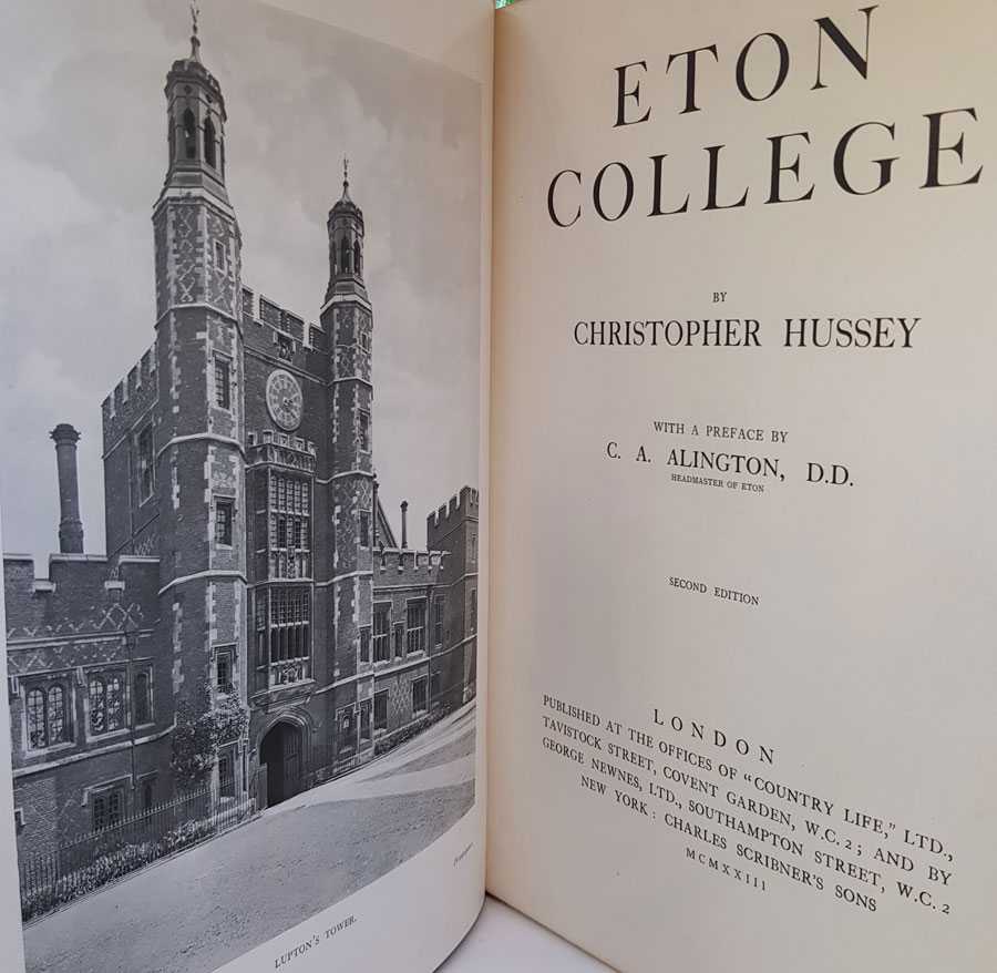 Christopher Hussey - Eton College