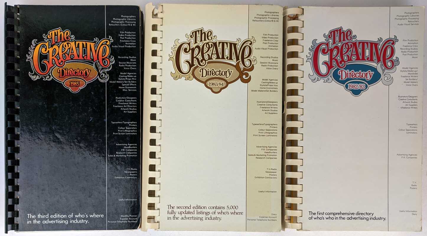 Creative Publications - The Creative Directory to Australia 1982/83, 1983/84, 1985 (3 Volumes)