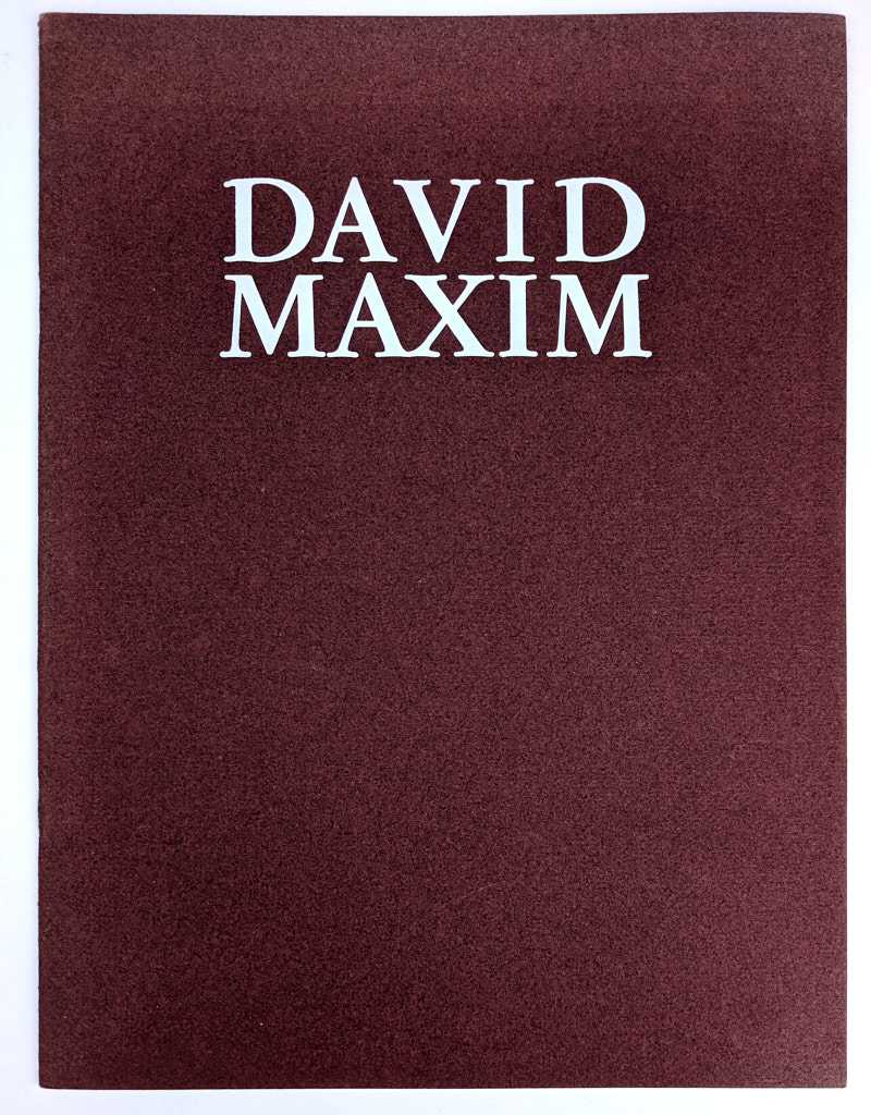 David Maxim - David Maxim: Paintings and Drawings