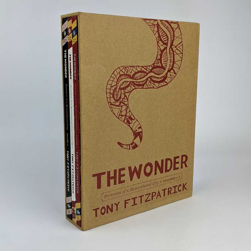 Tony Fitzpatrick - The Wonder: Portraits of a Remembered City (3 Volumes)