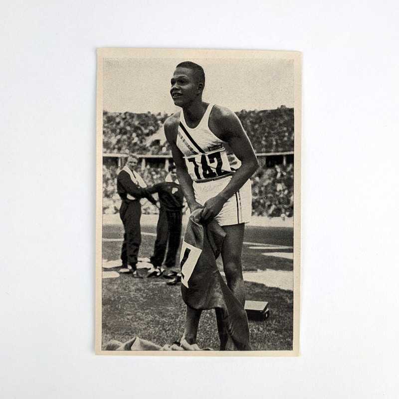Cigaretten-Bilderdienst - Archie Williams [Athletics]: Sammelwerk Nr. 14 Olympia 1936 - Band II Bild Nr. 36 Gruppe 60