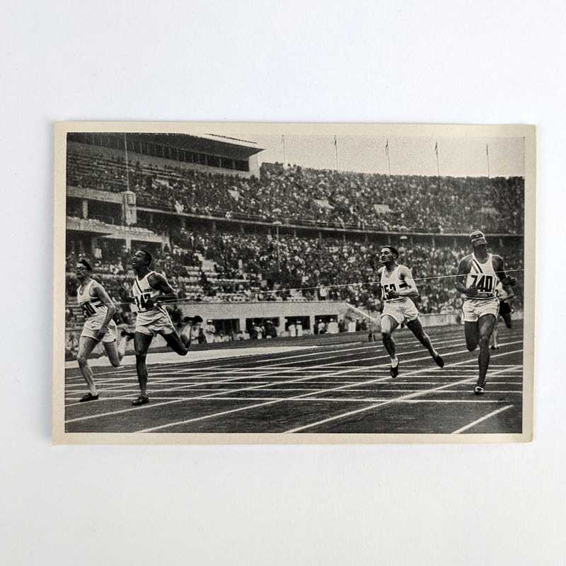 Cigaretten-Bilderdienst - Archie Williams [Athletics]: Sammelwerk Nr. 14 Olympia 1936 - Band II Bild Nr. 35 Gruppe 61