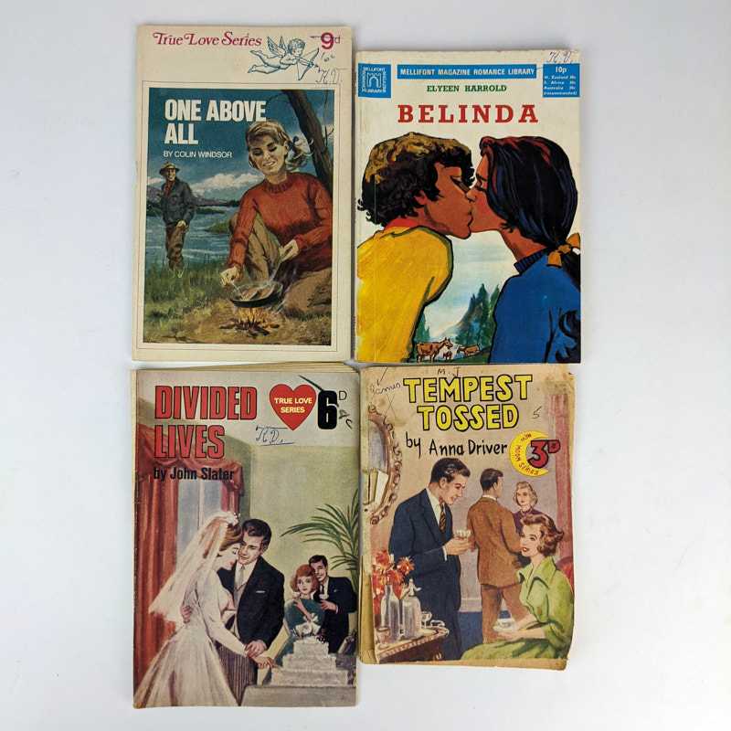 Various Authors - Lot of 4 Romance Pulps