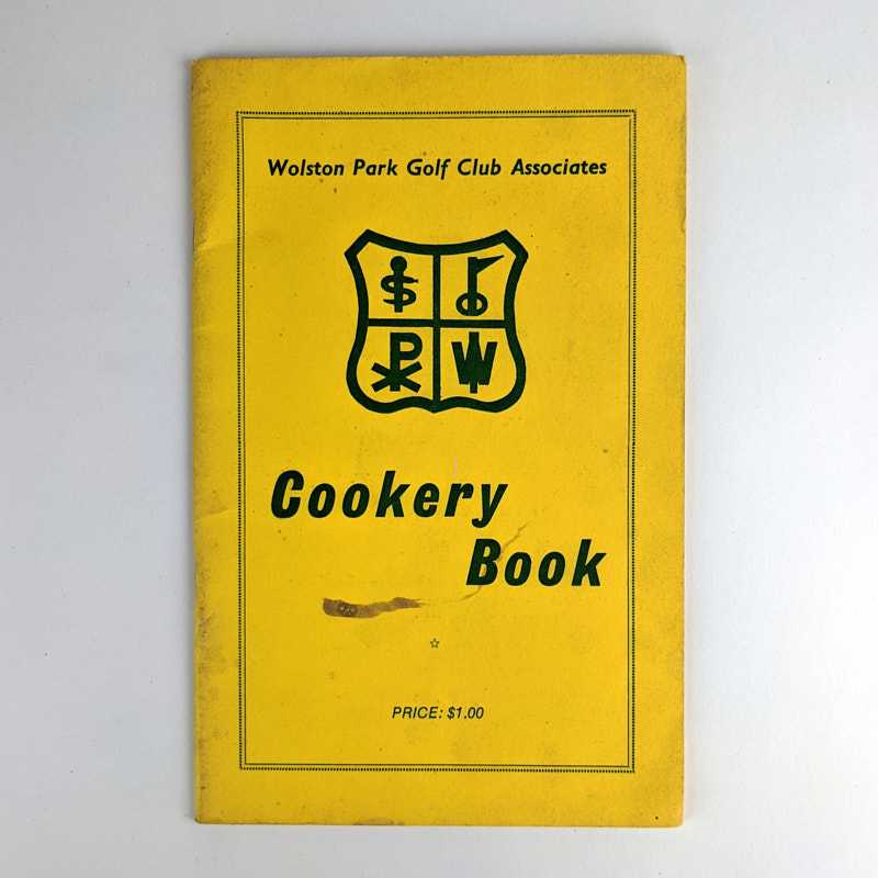 Wolston Park Gold Club Associates - Cookery Book