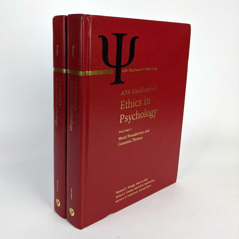 Samuel J. Knapp - APA Handbook of Ethics in Psychology (2 Volumes)
