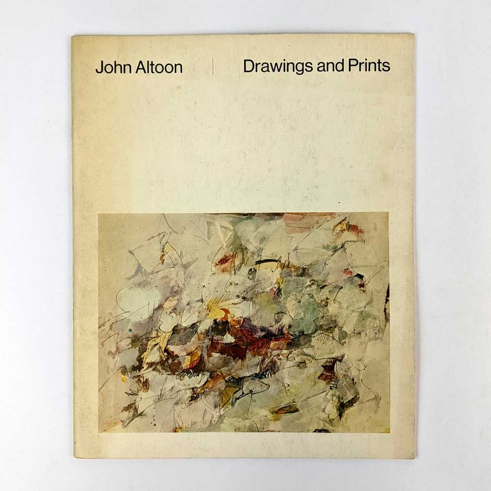 John Altoon; Walter Hopps; Elke Solomon - John Altoon: Drawings and Prints