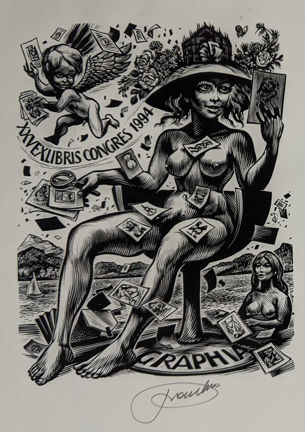 Frank-Ivo van Damme - XXV Exlibris Congres Graphia