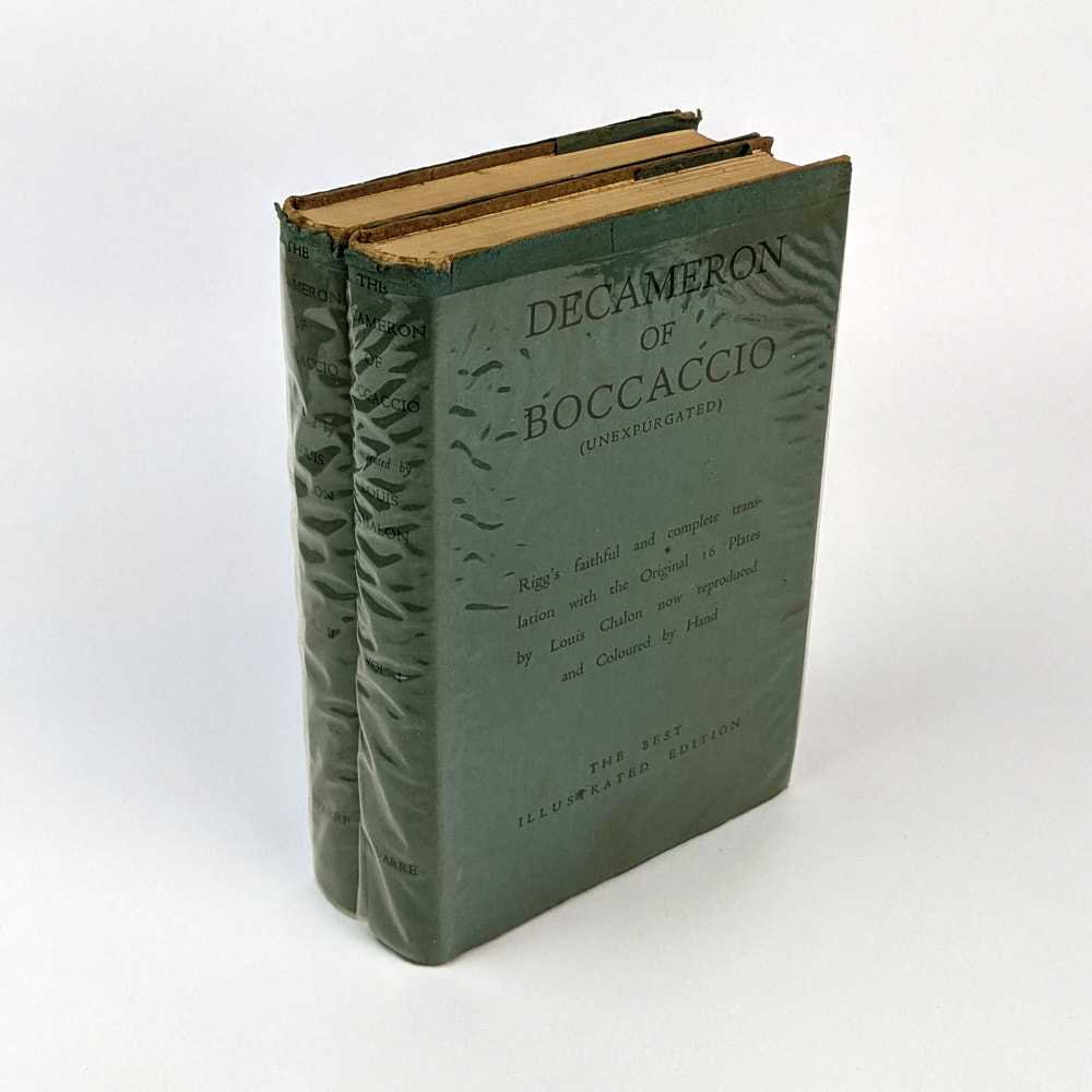 Giovanni Boccaccio; J. M. Rigg - The Decameron of Giovanni Boccaccio (2 Volumes)