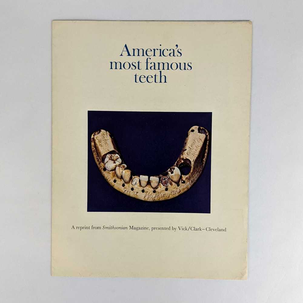 Reidar F. Sognnaes - America's Most Famous Teeth