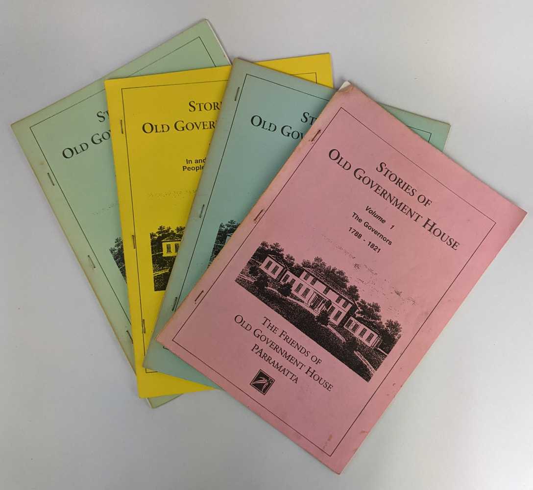 Ada Mumford; Peter Crittenden; John Marrinon - Stories of Old Government House (4 Volumes)