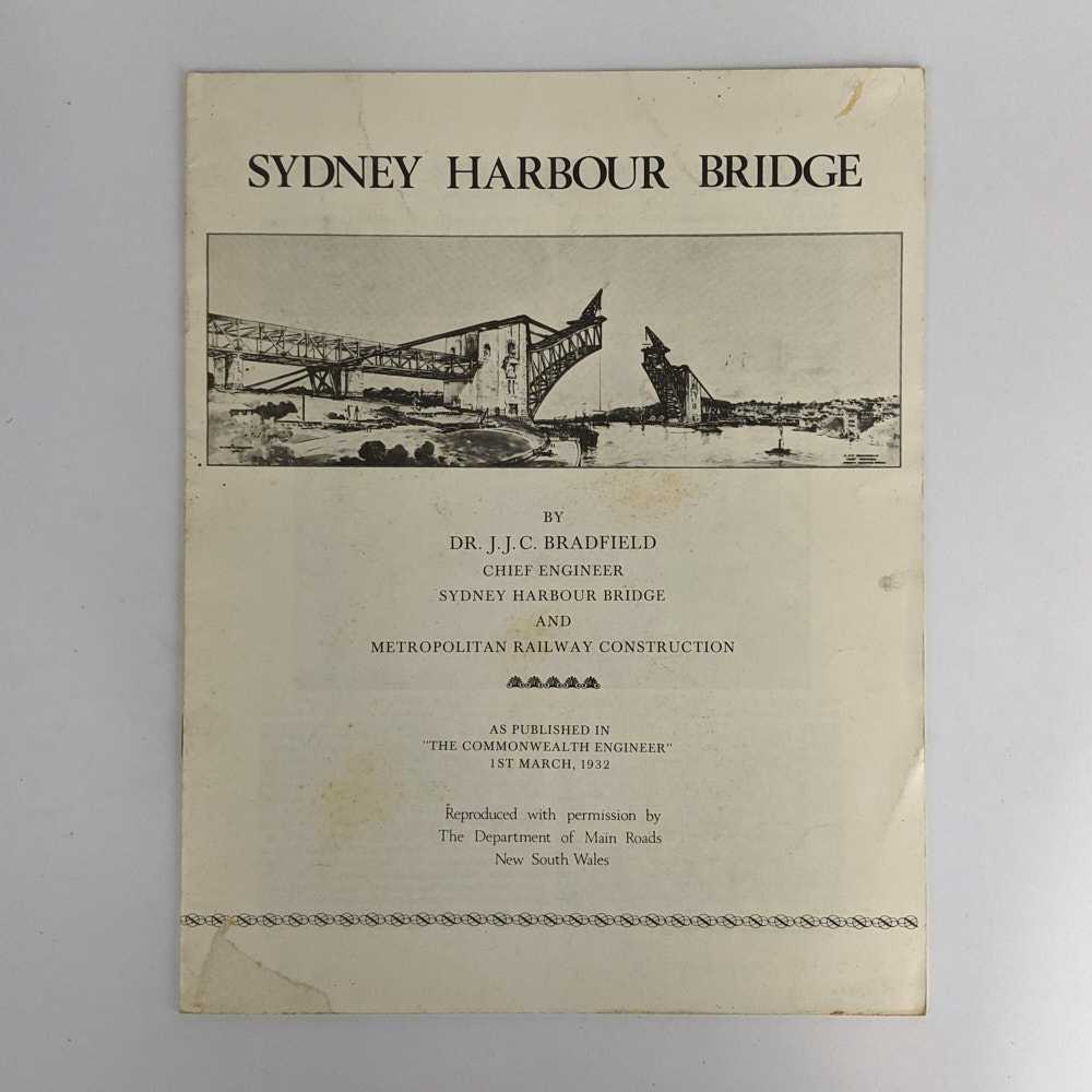 J. J. C. Bradfield - Sydney Harbour Bridge