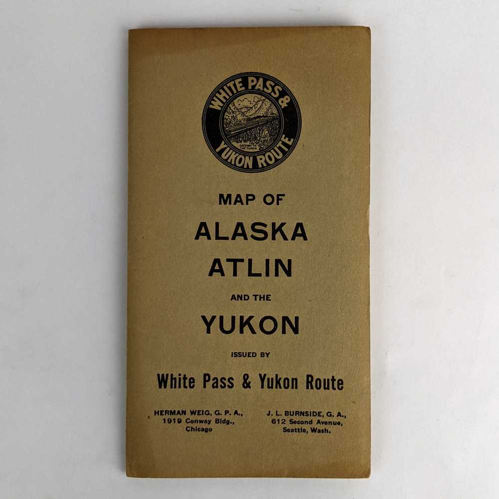 White Pass & Yukon Route - Map of Alaska, Atlin, and the Yukon