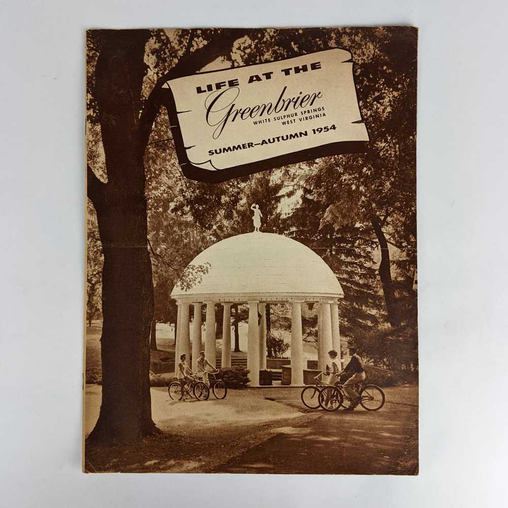 The Greenbrier, White Sulphur Springs - Life at The Greenbrier, White Sulphur Springs, West Virginia, Summer - Autumn 1954