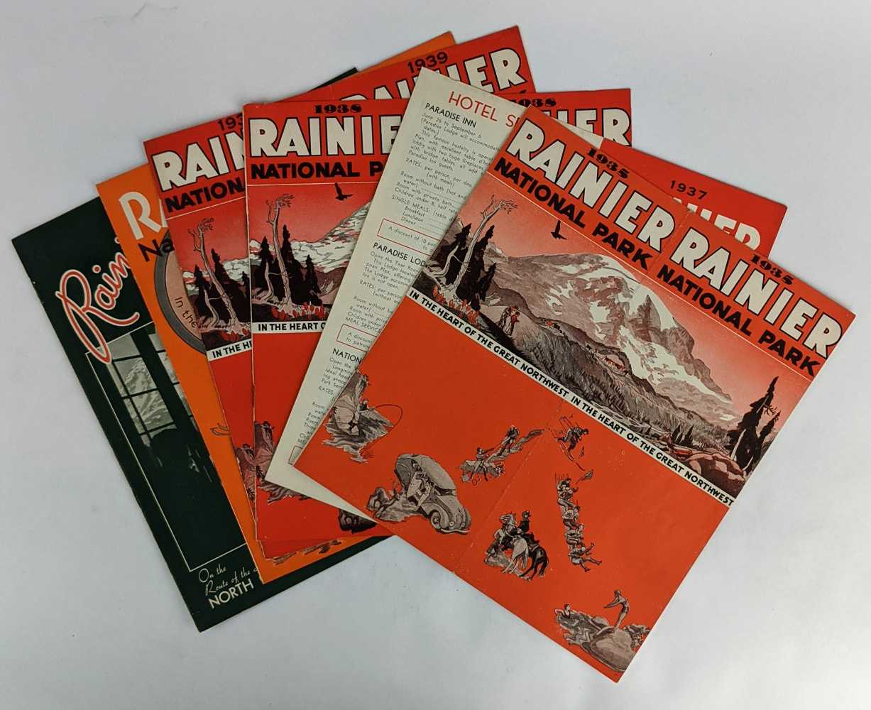 [Rainier National Park Company] - Rainier National Park (6 Volumes)