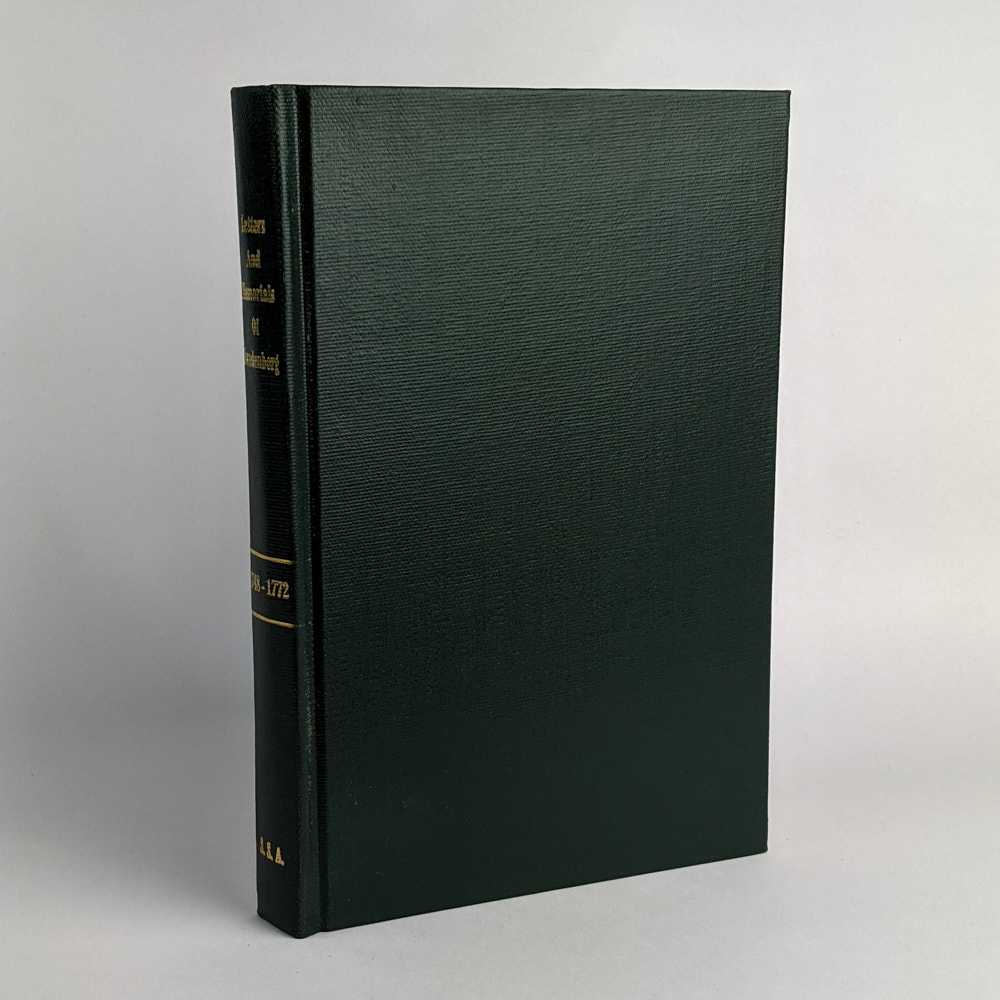 Emanuel Swedenborg; Alfred Acton - The Letters and Memorials of Emanuel Swedenborg: The Second Volume [1748-1772]