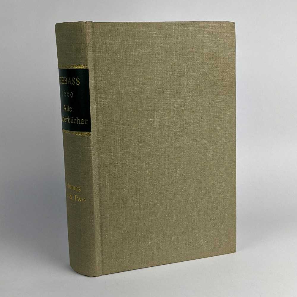 Adolf Seebass - Haus der Bucher, Basel: Katalog 636; Katalog 818: Alte Kindebucher und Jugendschriften: Livres de L'Enfance: Children's Books