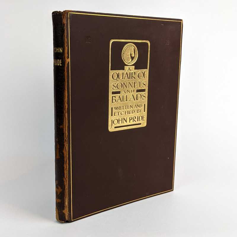 John Pride - A Quair of Sonnets and Ballads