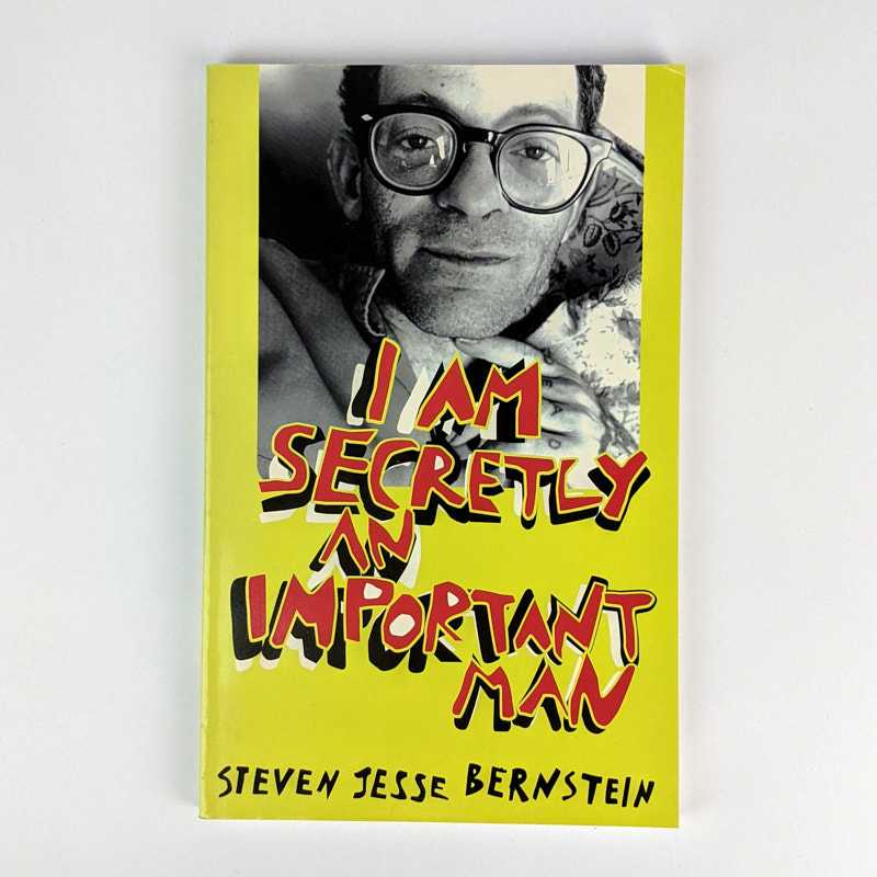 Steven Jesse Bernstein - I Am Secretly an Important Man