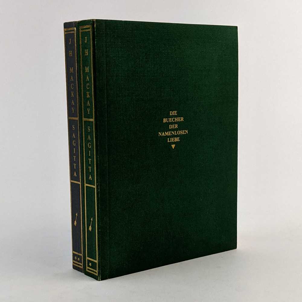 John Henry Mackay [Sagitta] - Die Buecher Der Namenlosen Liebe (2 Volumes)